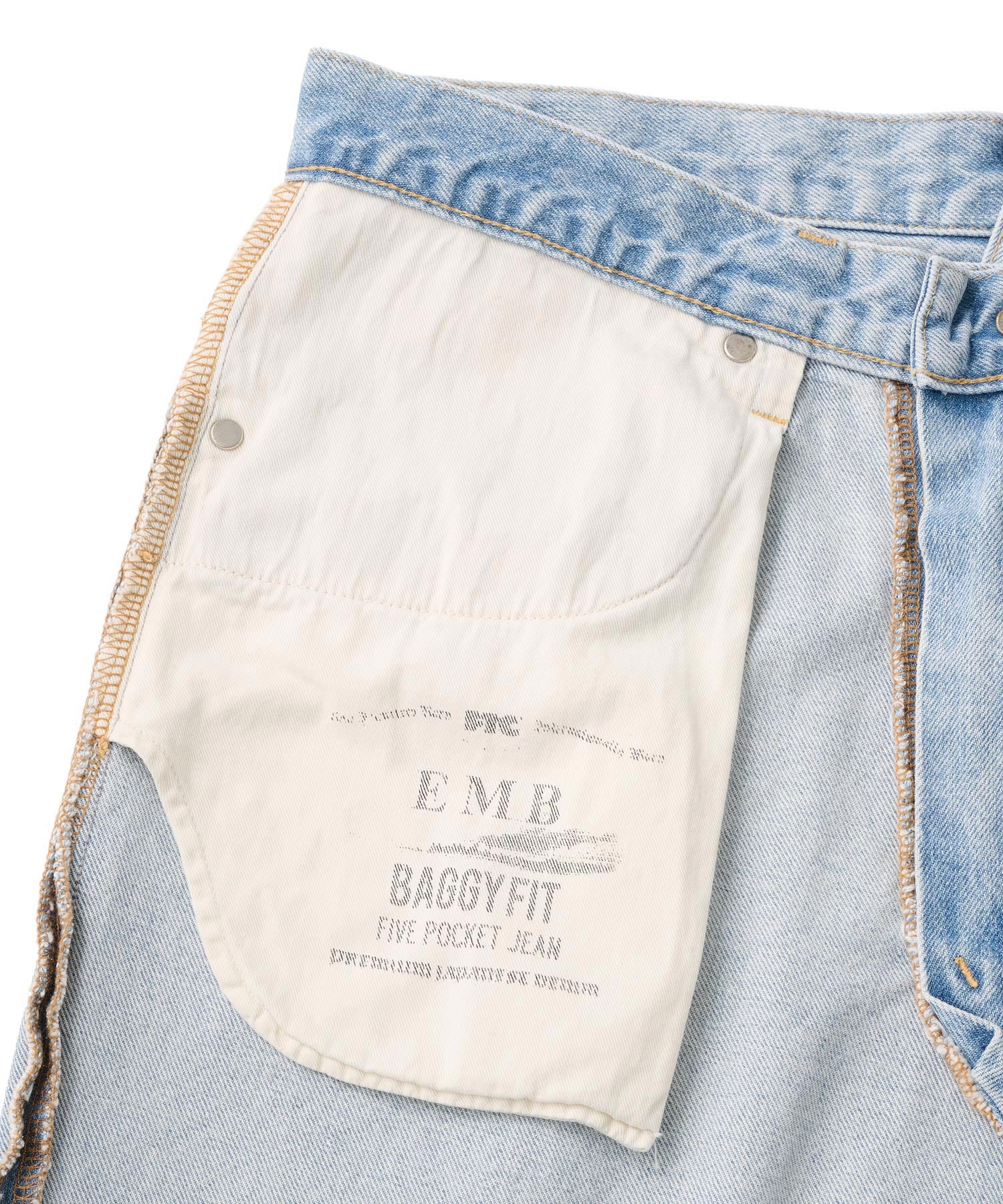 FTC EMB JEAN (BAGGY FIT) - Image 7