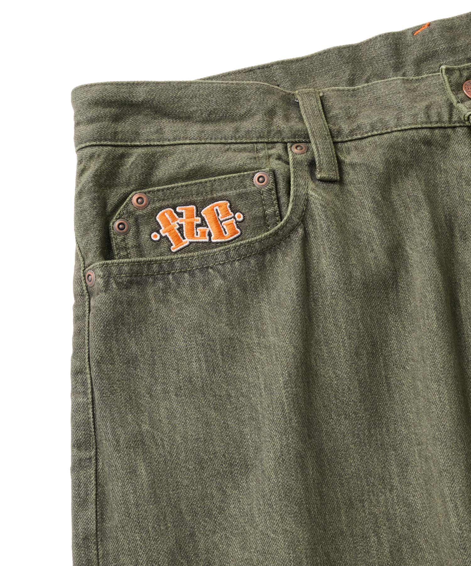 FTC OVERDYED EMB JEAN (BAGGY FIT) - Image 17