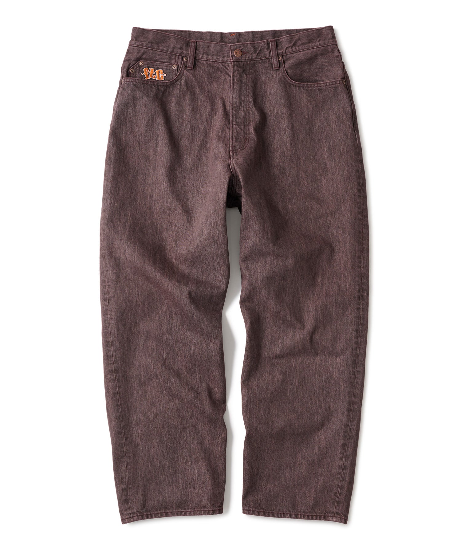 FTC OVERDYED EMB JEAN (BAGGY FIT) - Image 21