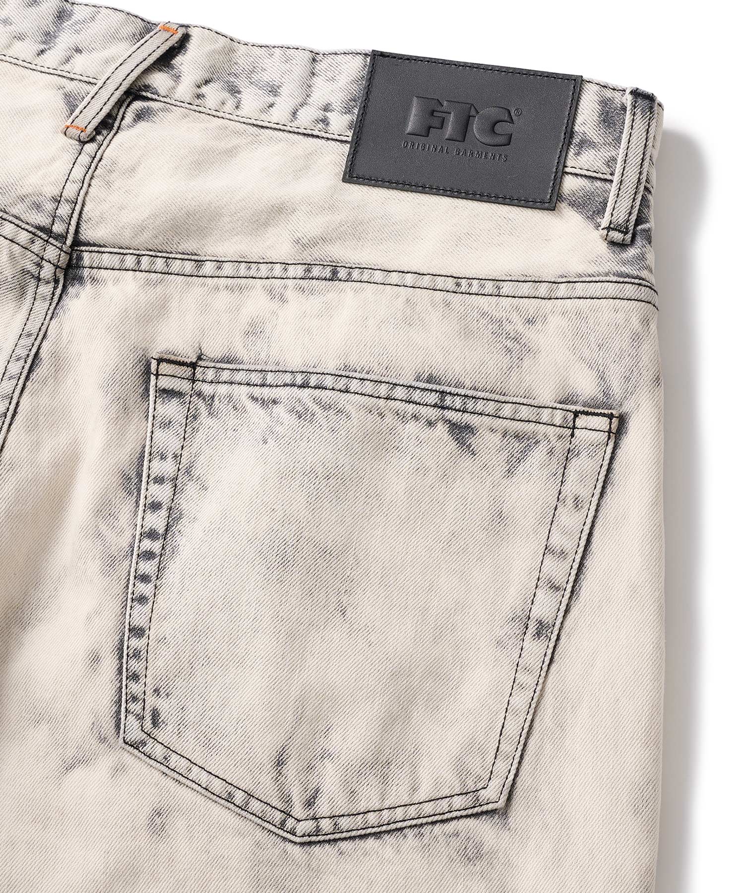 FTC OVERDYED EMB JEAN (BAGGY FIT) - Image 5