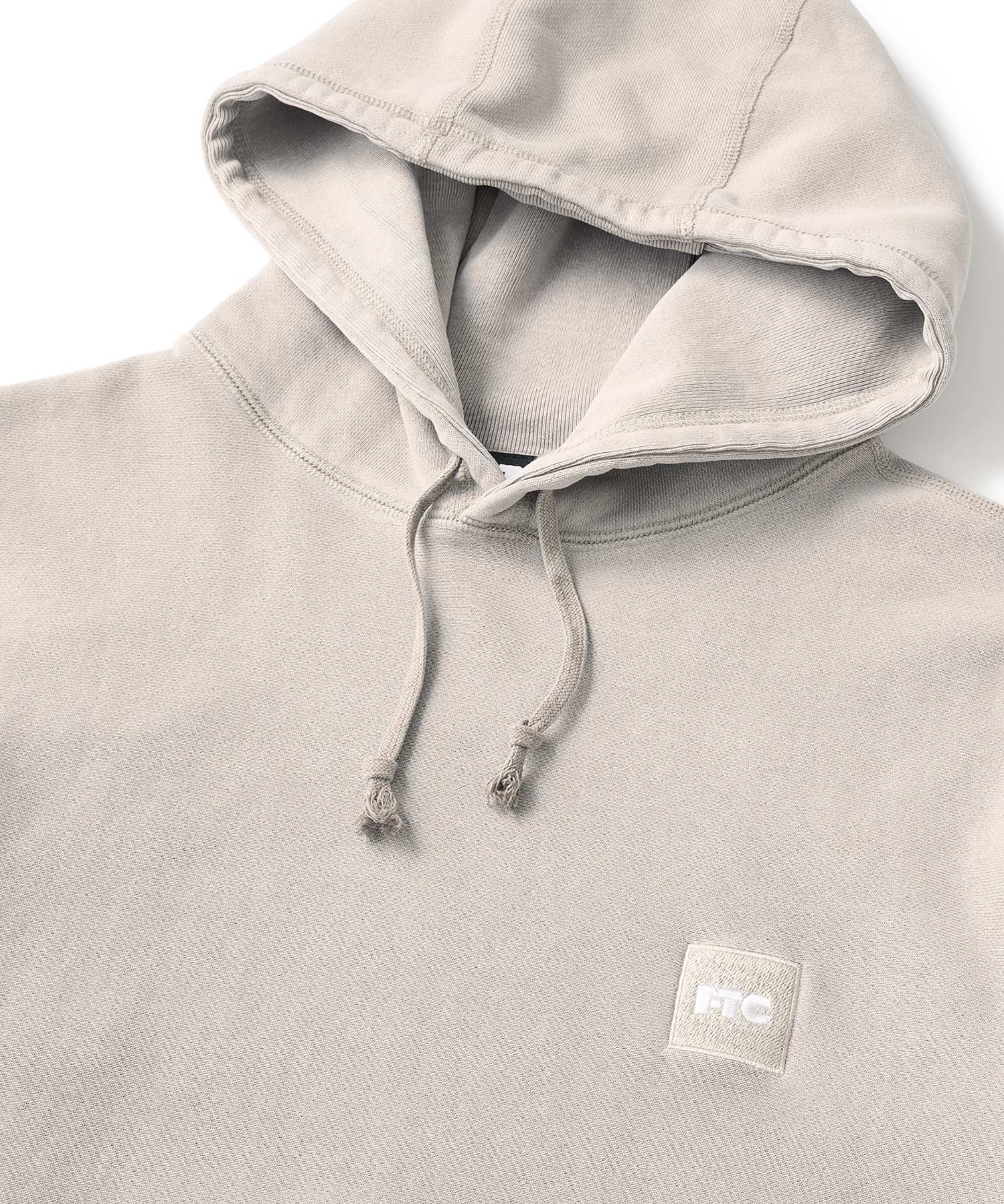 FTC PIGMENT DYED BOX LOGO PULLOVER HOODED SWEATSHIRT - Image 10