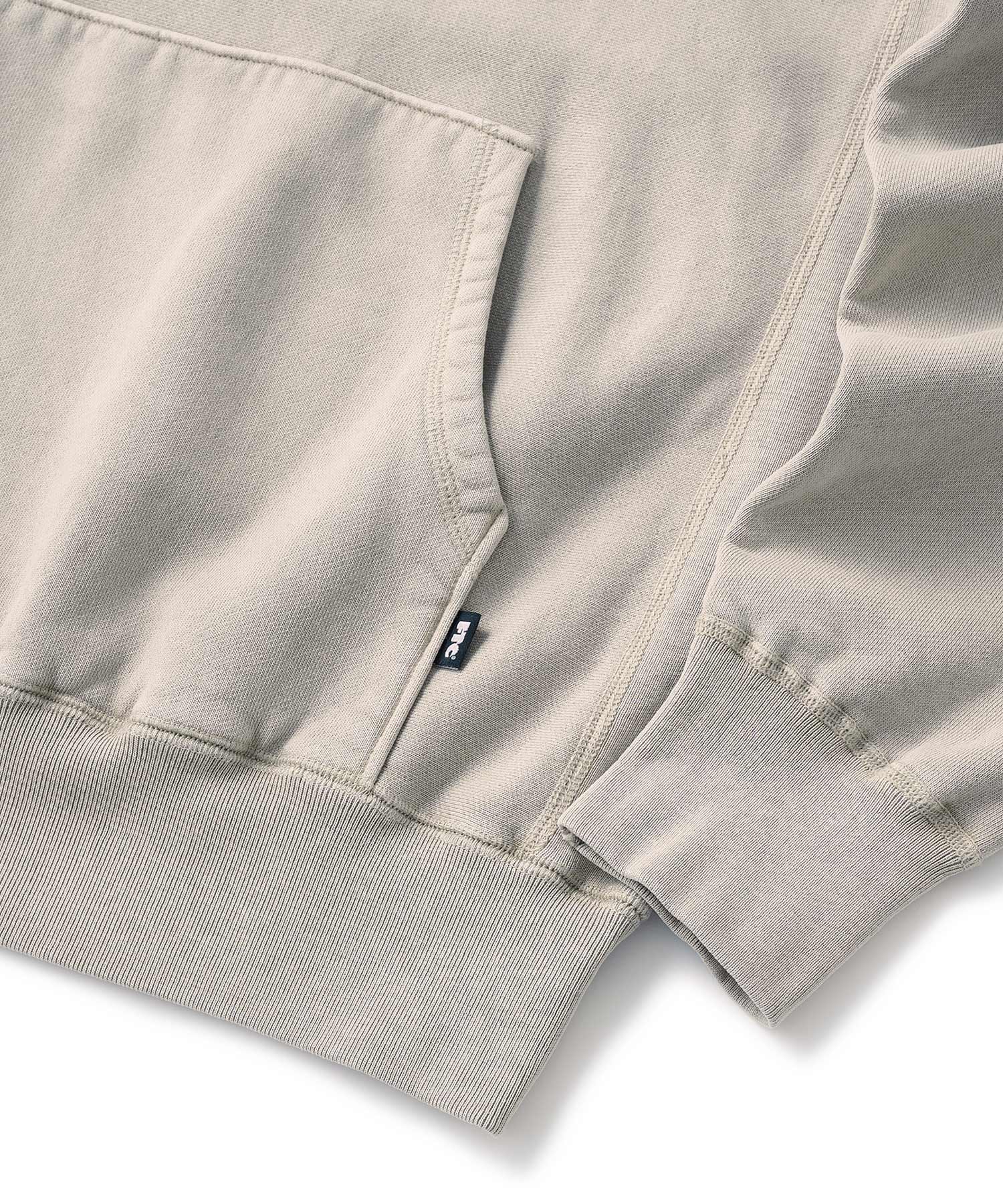 FTC PIGMENT DYED BOX LOGO PULLOVER HOODED SWEATSHIRT - Image 11