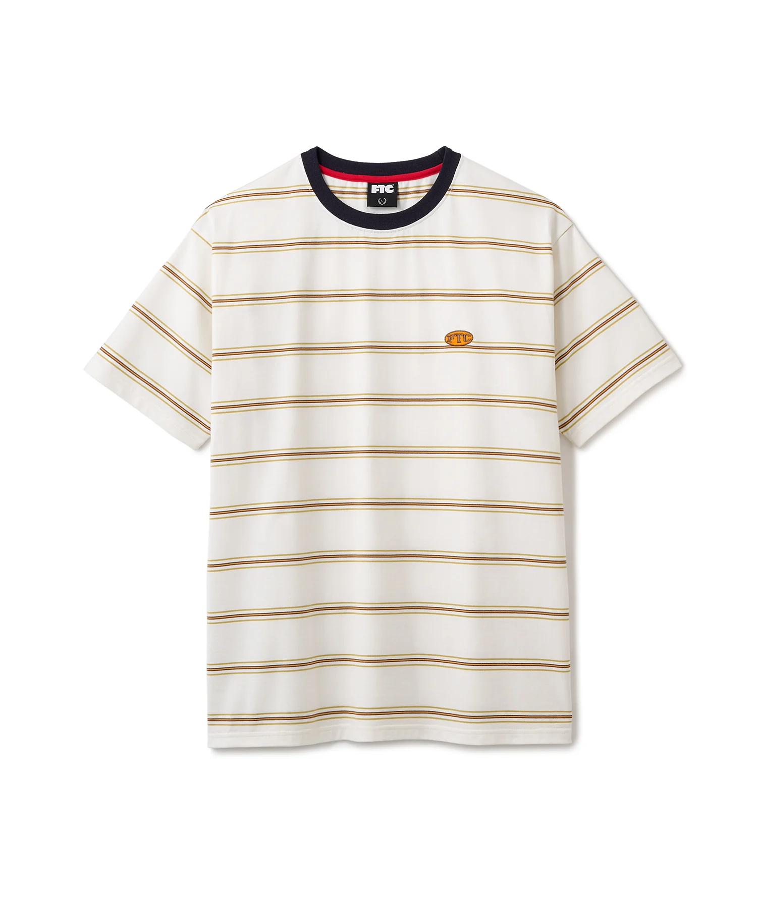 FTC PUFF LOGO STRIPE RINGER TEE - Image 3
