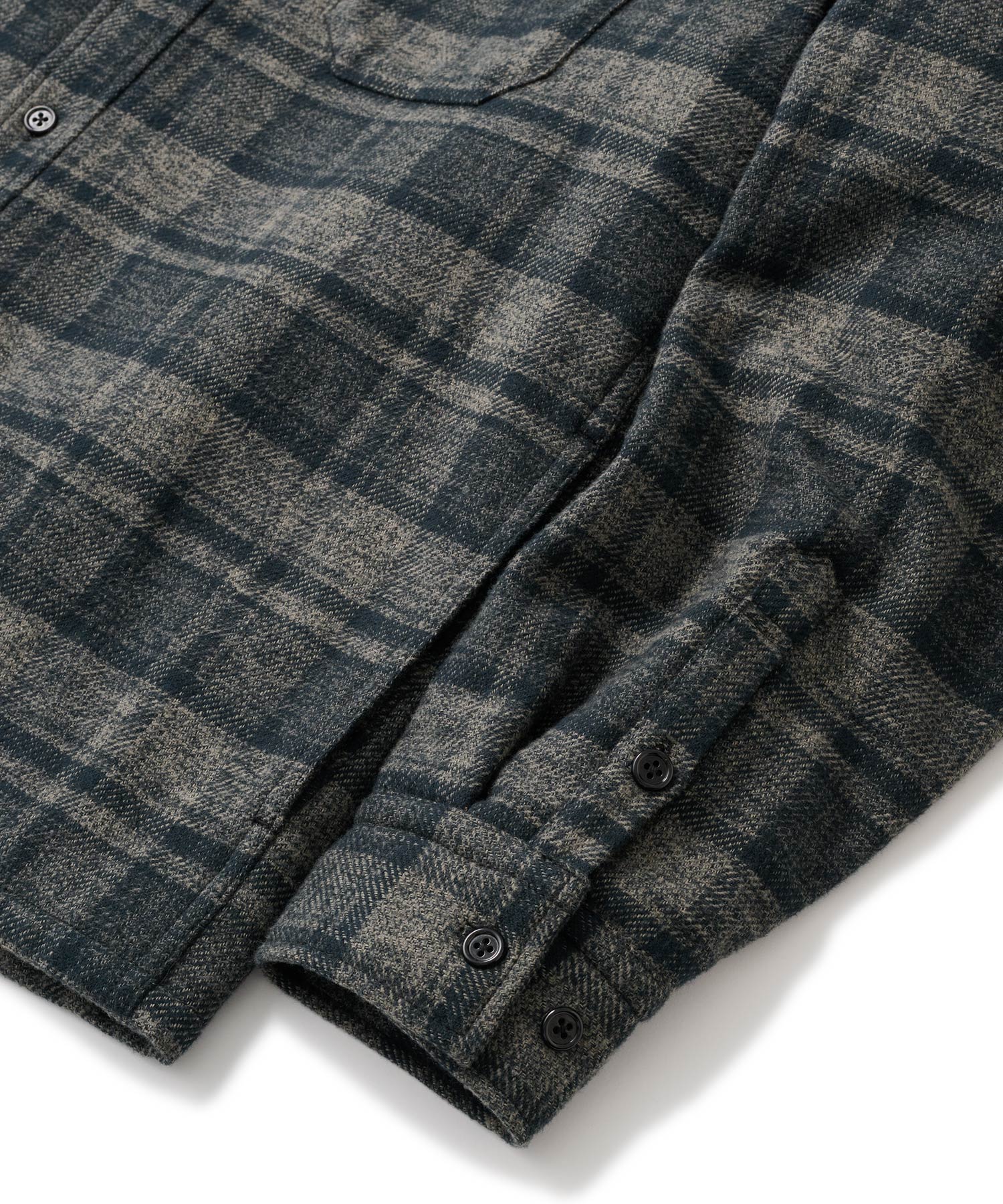 FTC QUILTED LINED PLAID NEL SHIRT - Image 8