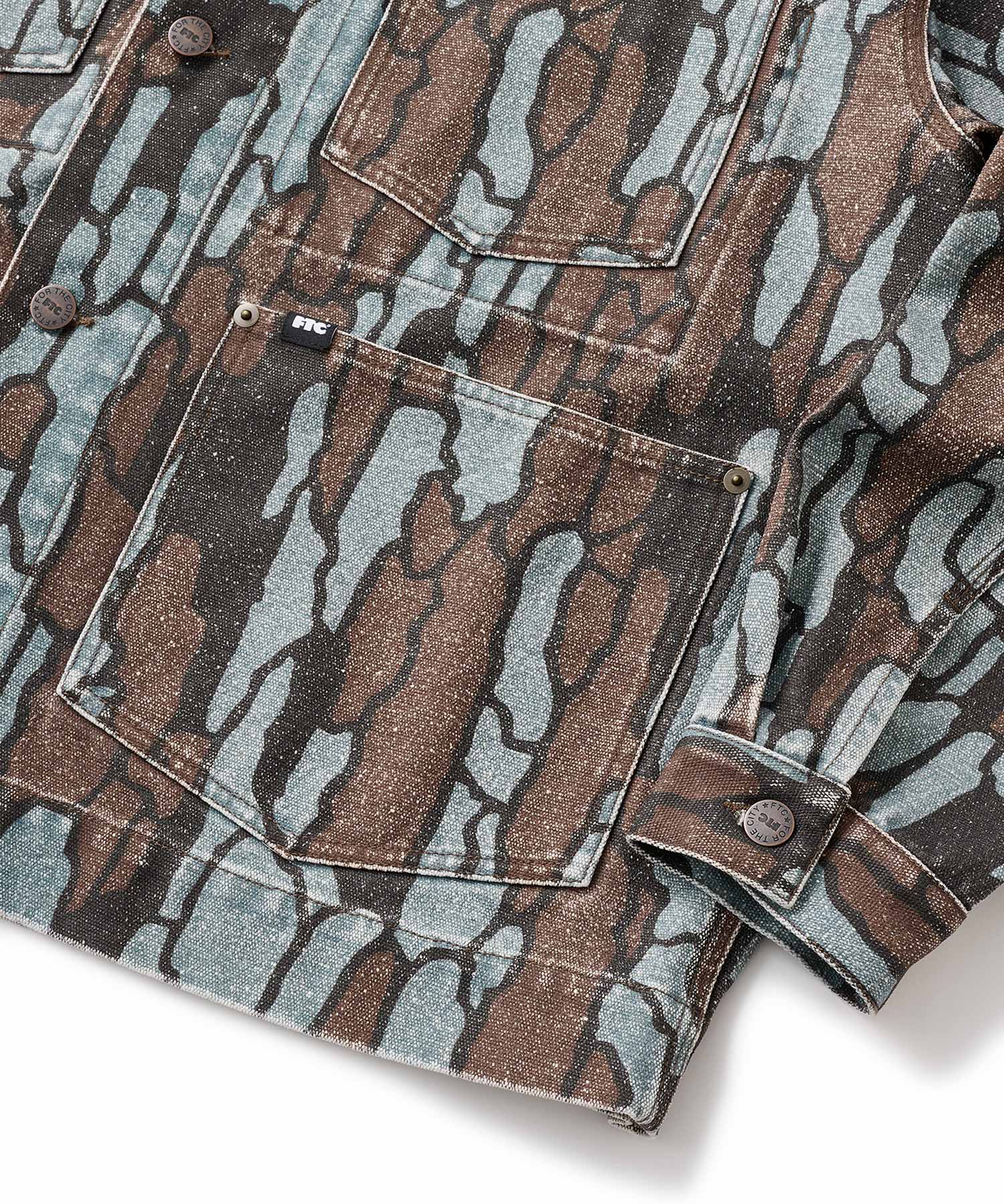 FTC WASHED CANVAS WORK JACKET - Image 10