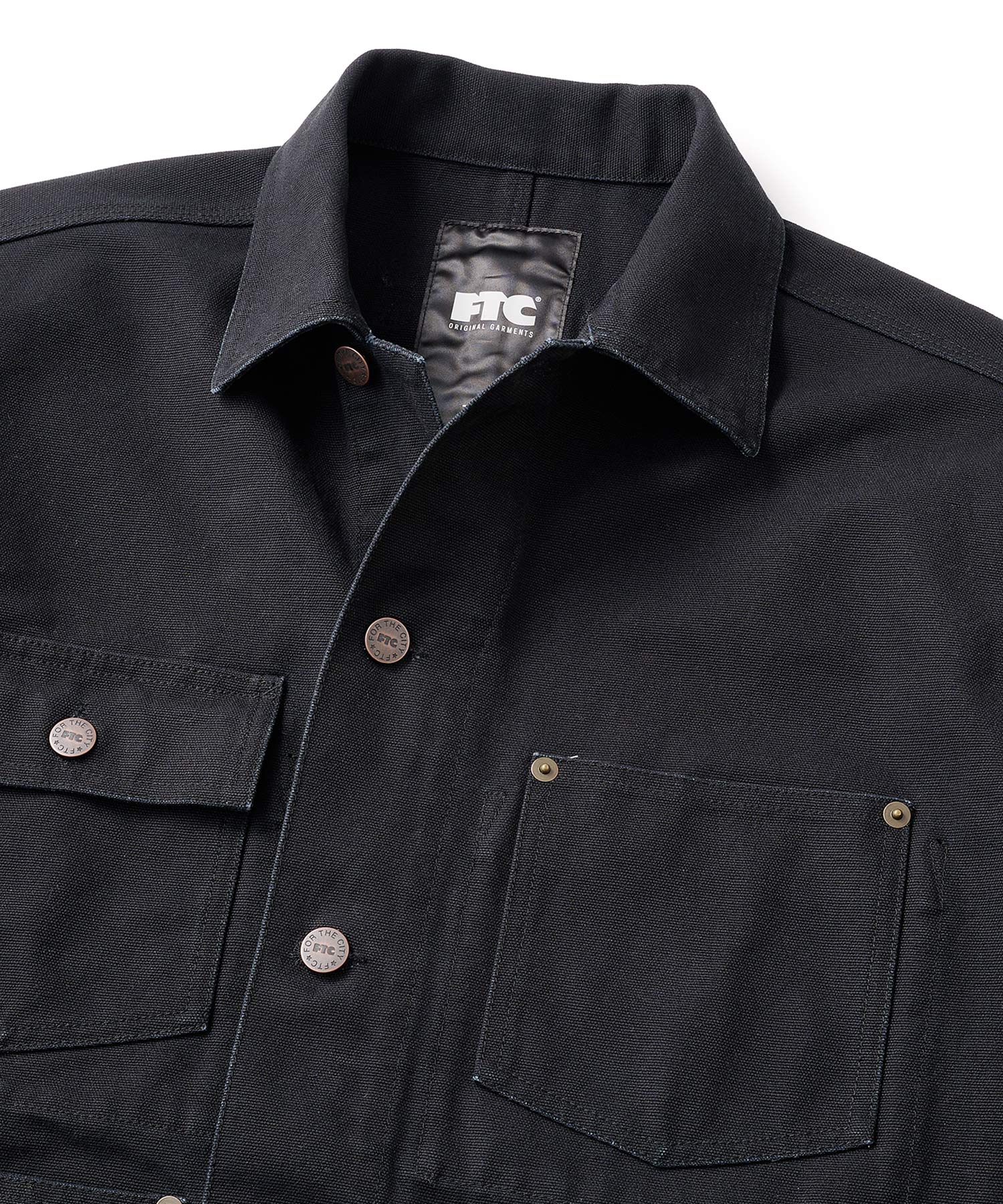 FTC WASHED CANVAS WORK JACKET - Image 14