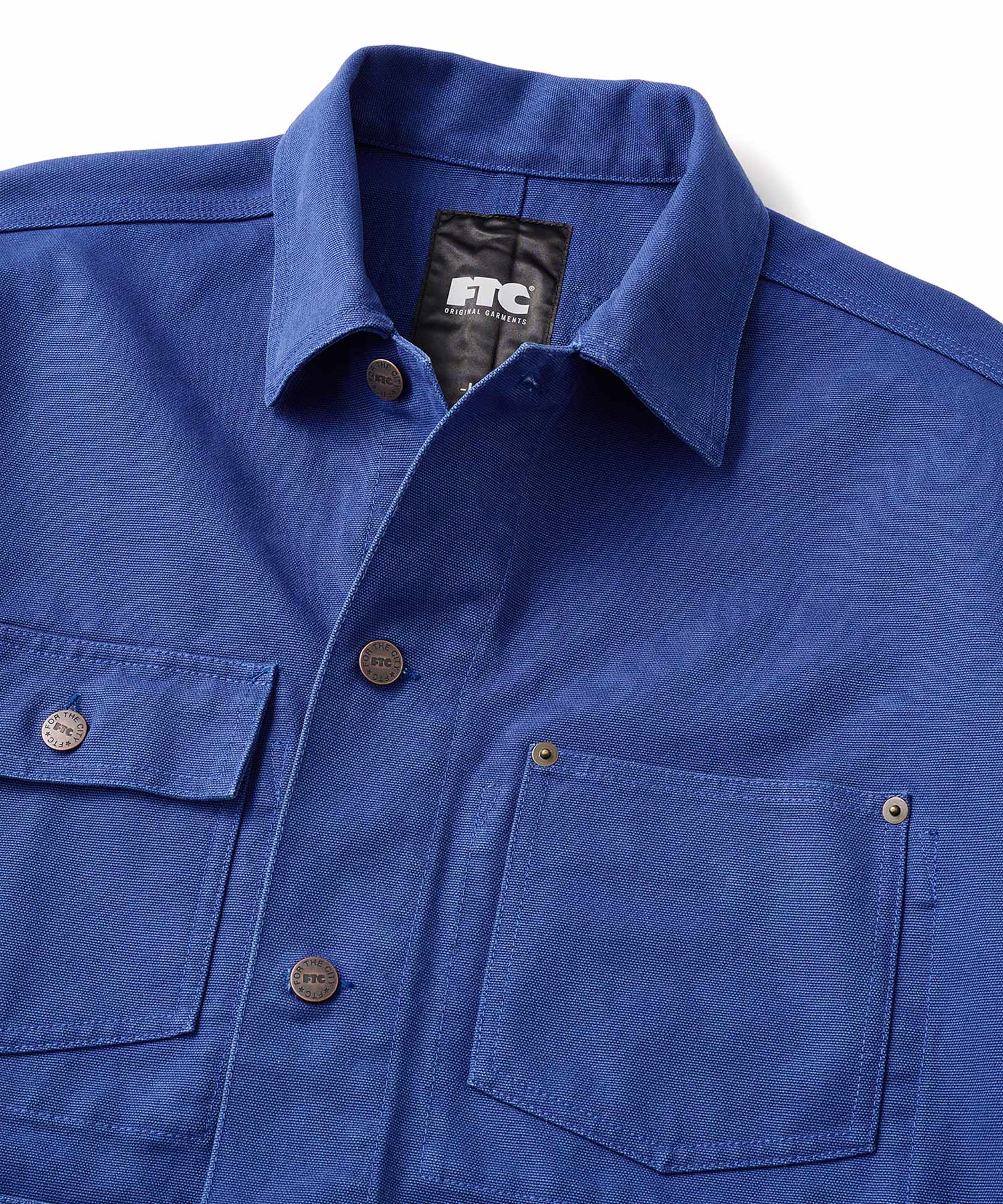 FTC WASHED CANVAS WORK JACKET - Image 3