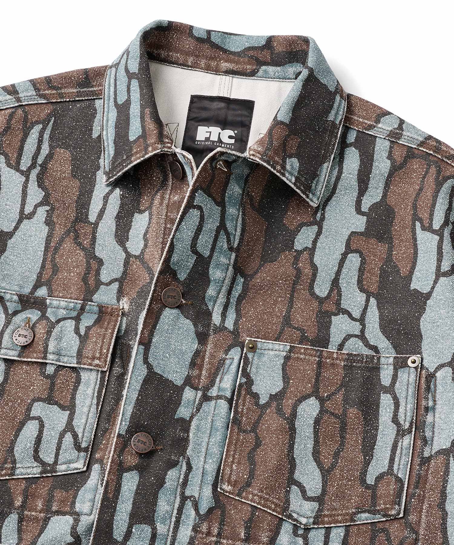 FTC WASHED CANVAS WORK JACKET - Image 9