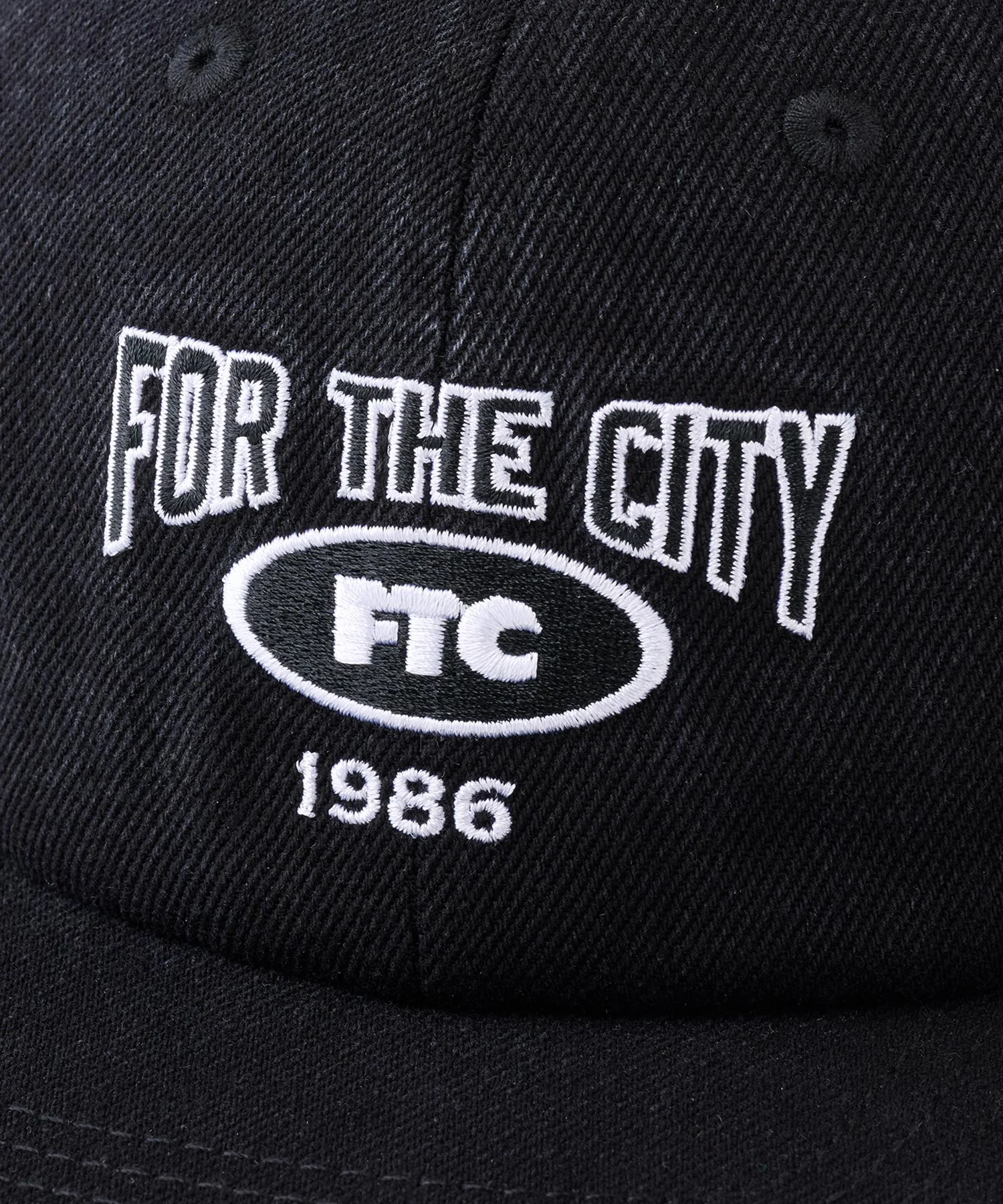 FTC WASHED DENIM OVAL 6 PANEL - Image 8