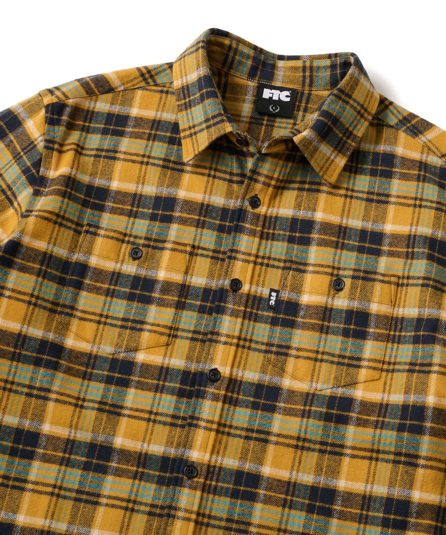 FTC HEAVY PLAID NEL SHIRT - Image 7